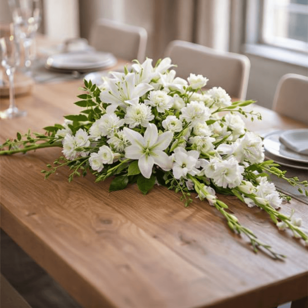 Bountiful Memories Casket Spray