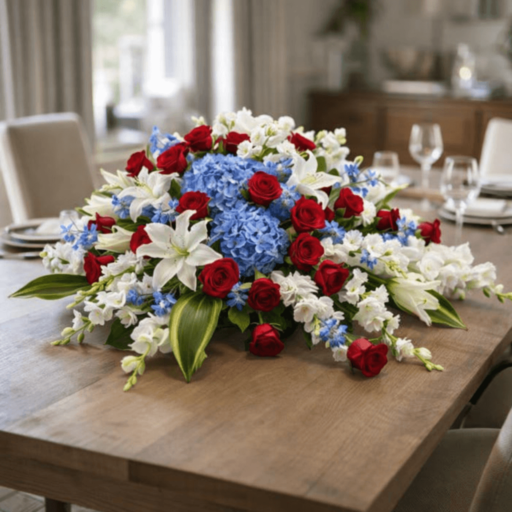 Distinguished Service Casket Spray