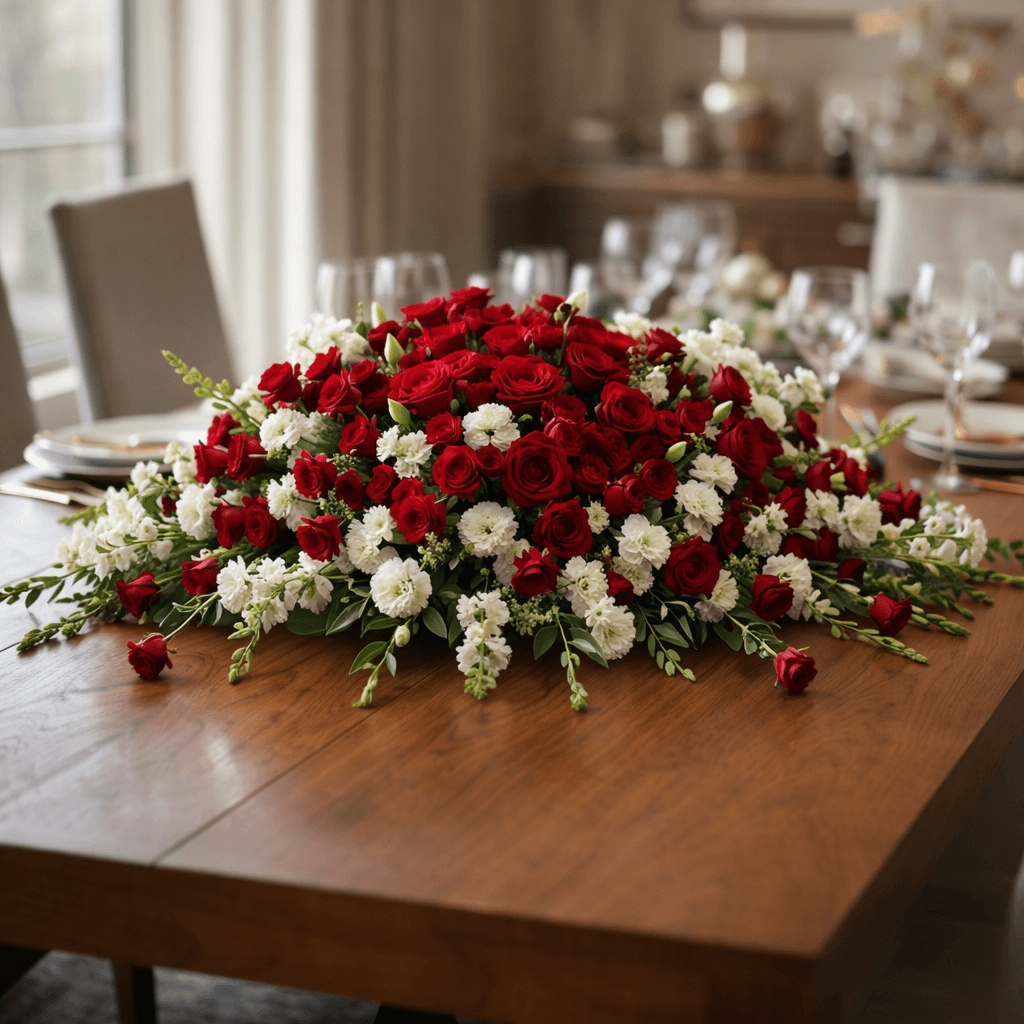 Garden of Grandeur Casket Spray
