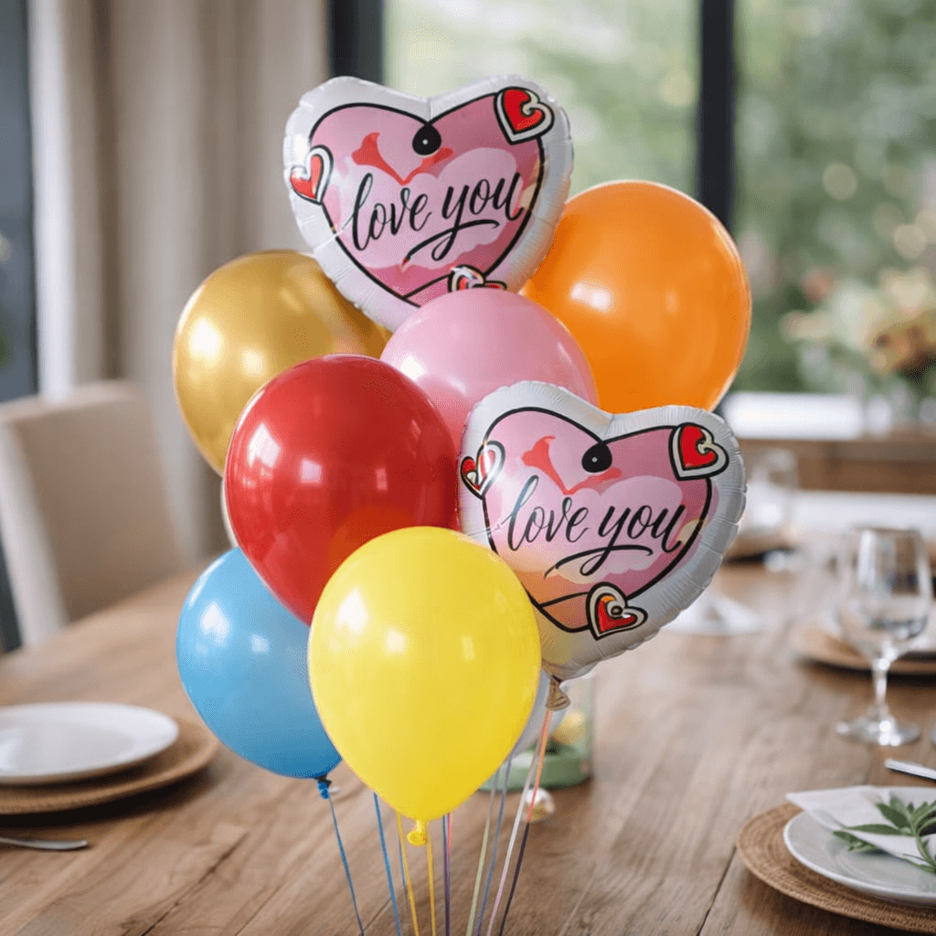I Love You Balloon Bouquet