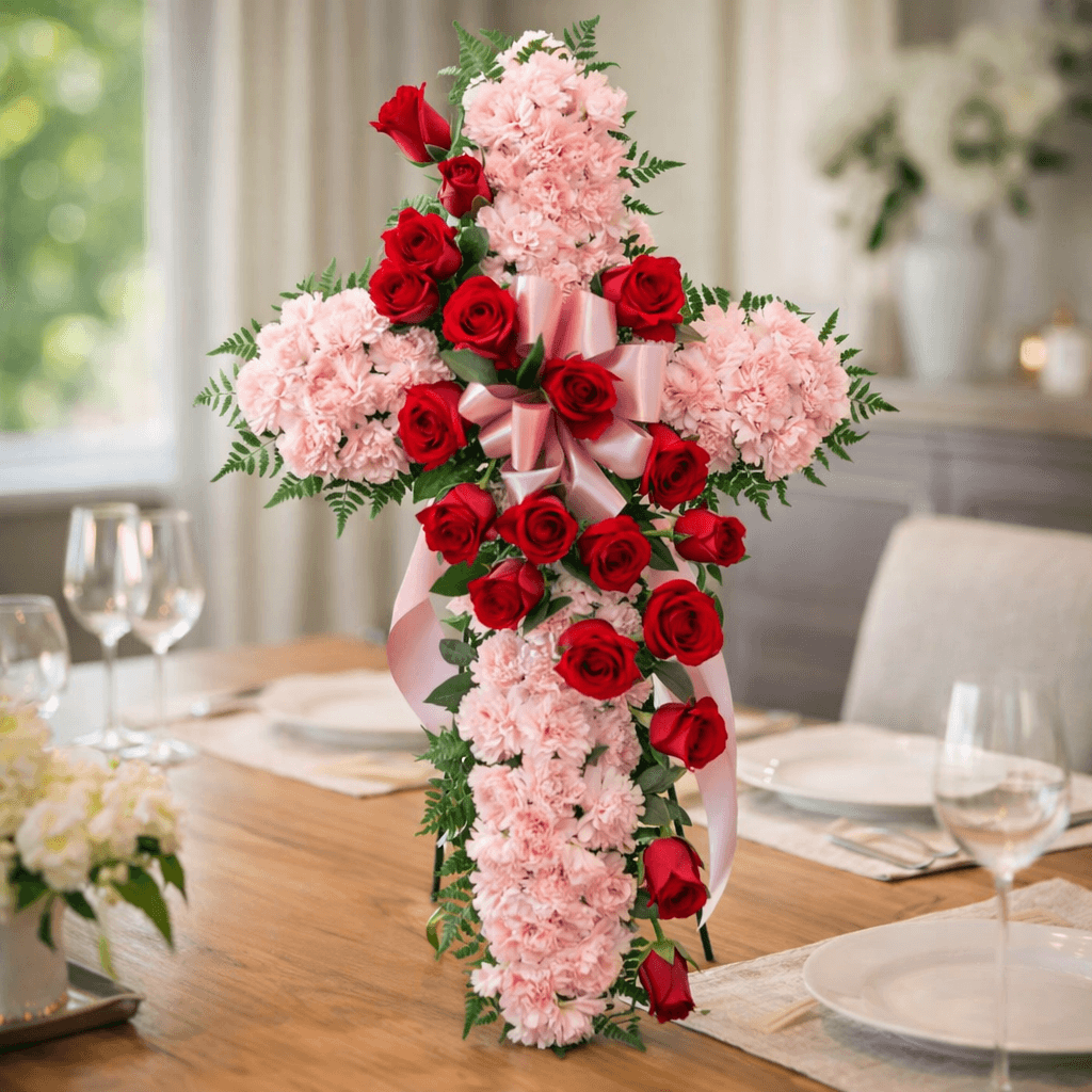 Precious Flower Cross