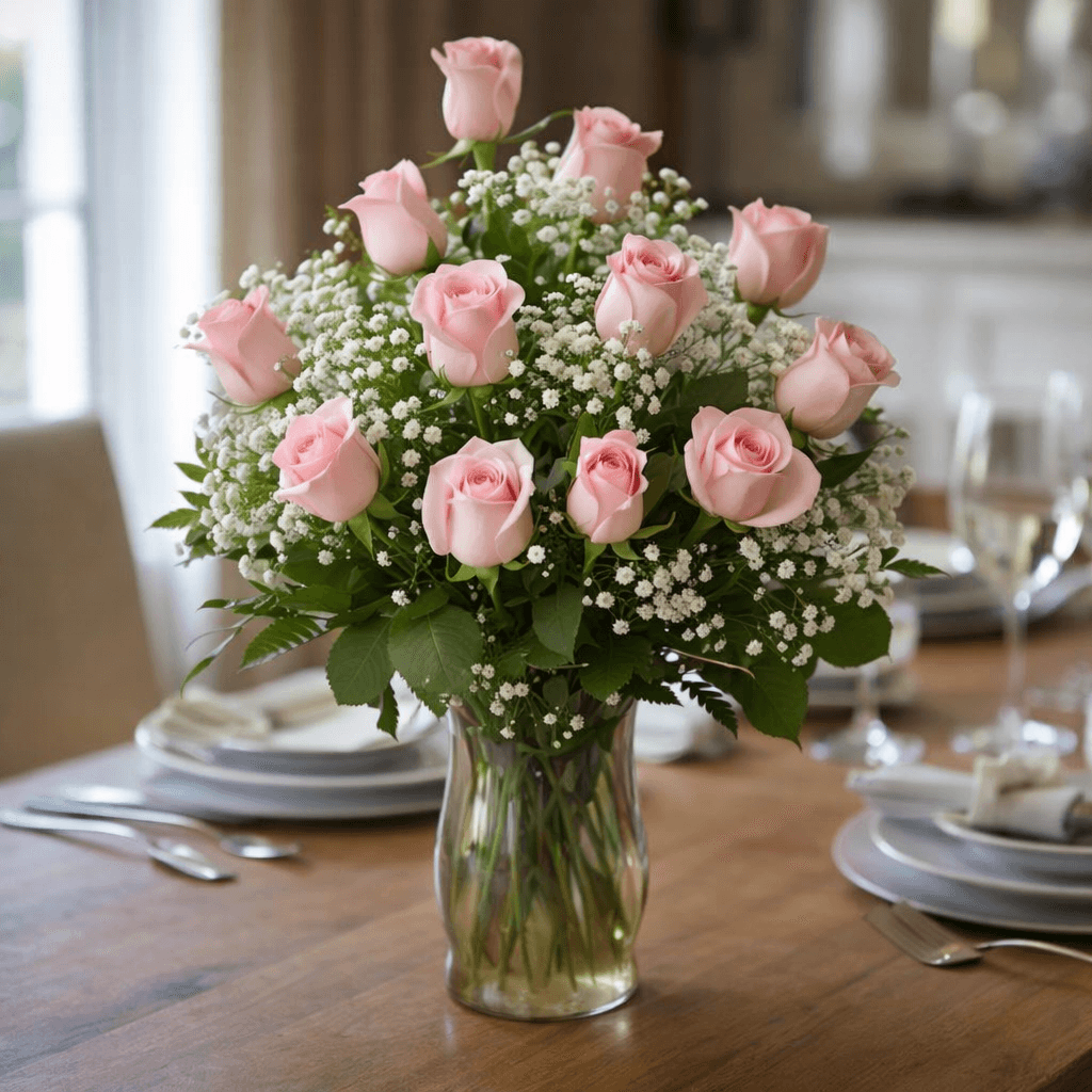 Precious Pink Roses