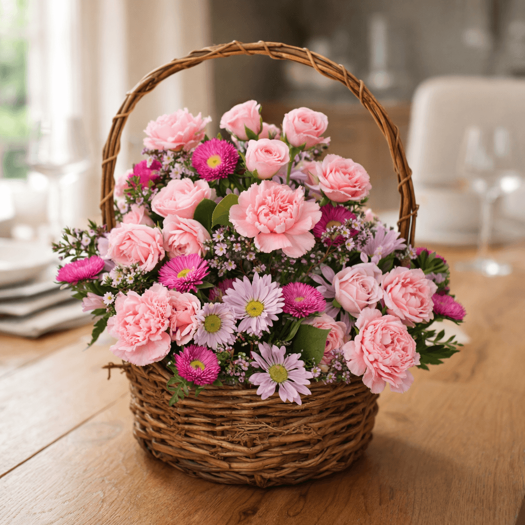 Pretty in Pink Basket