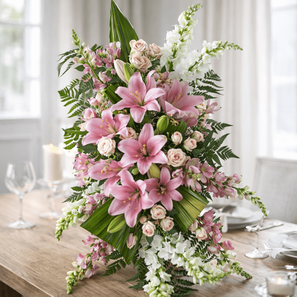Elegant Embrace Standing Spray