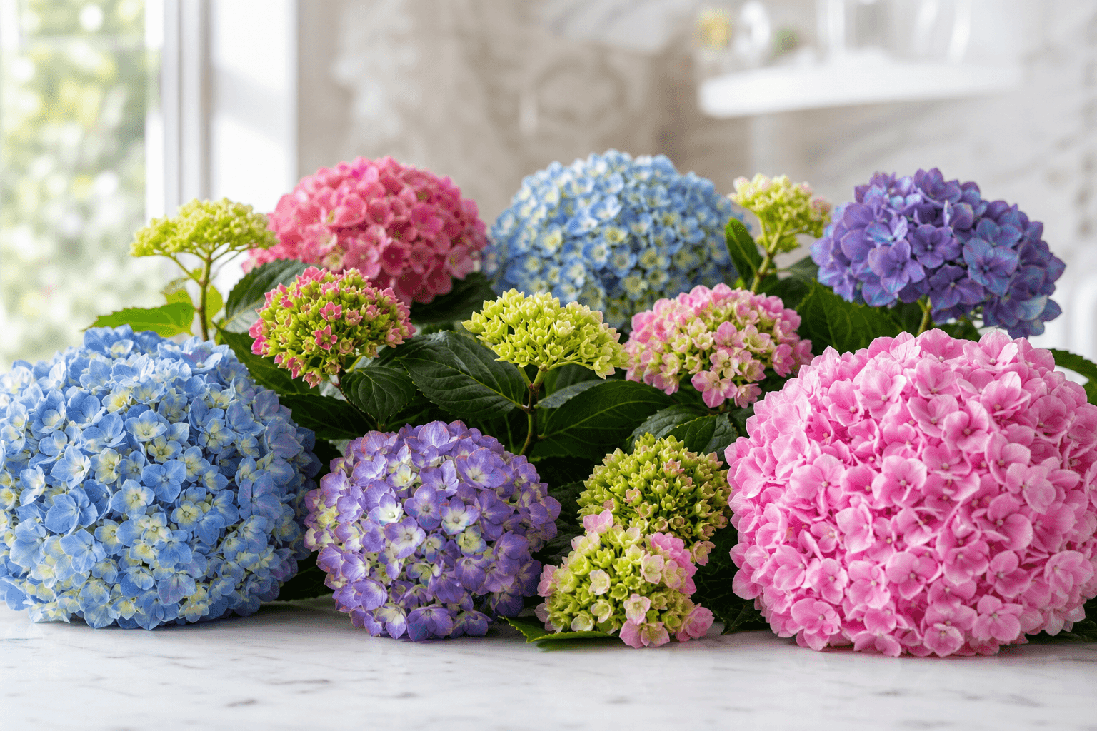 Hydrangea - botanical photograph