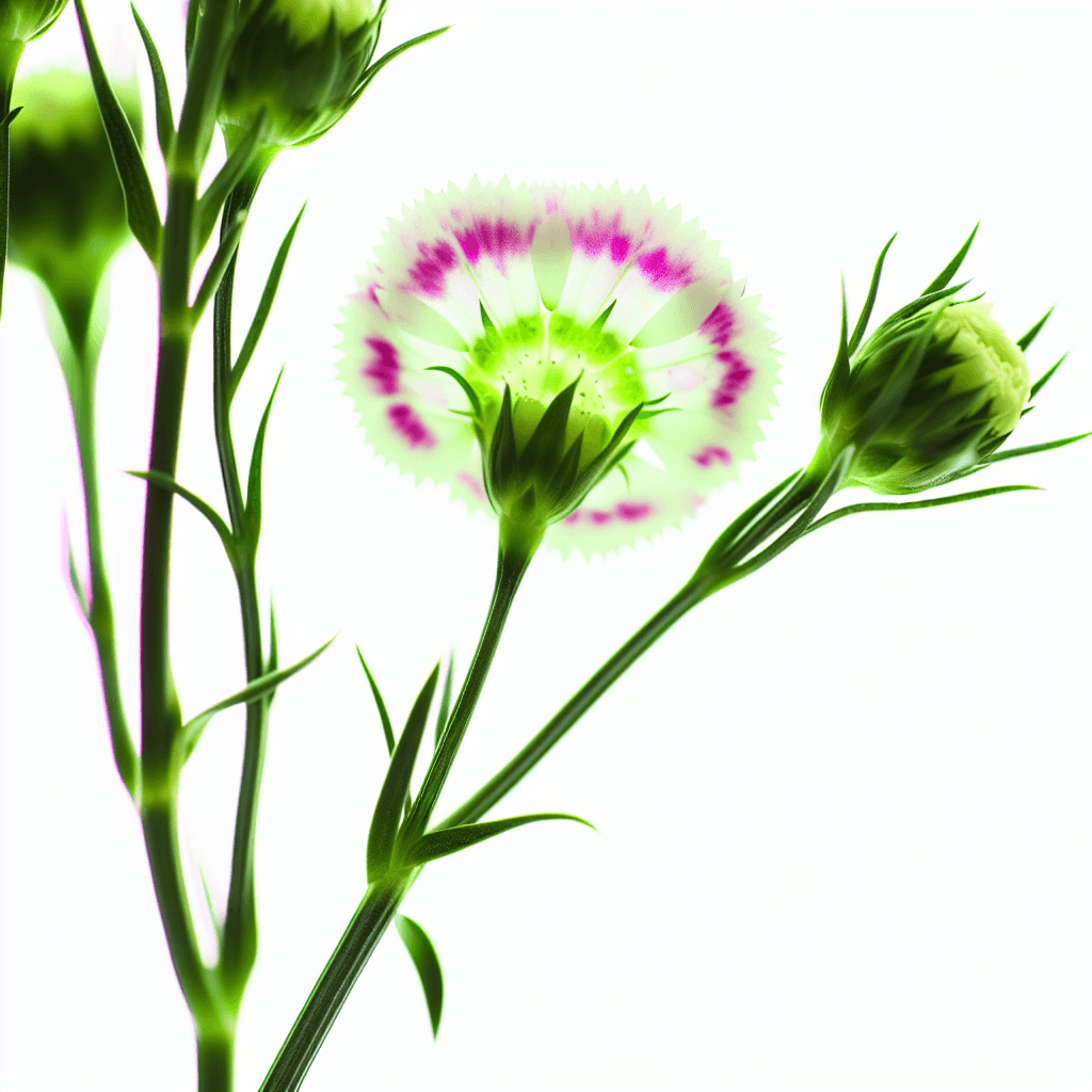 Gypsophila flower - botanical image