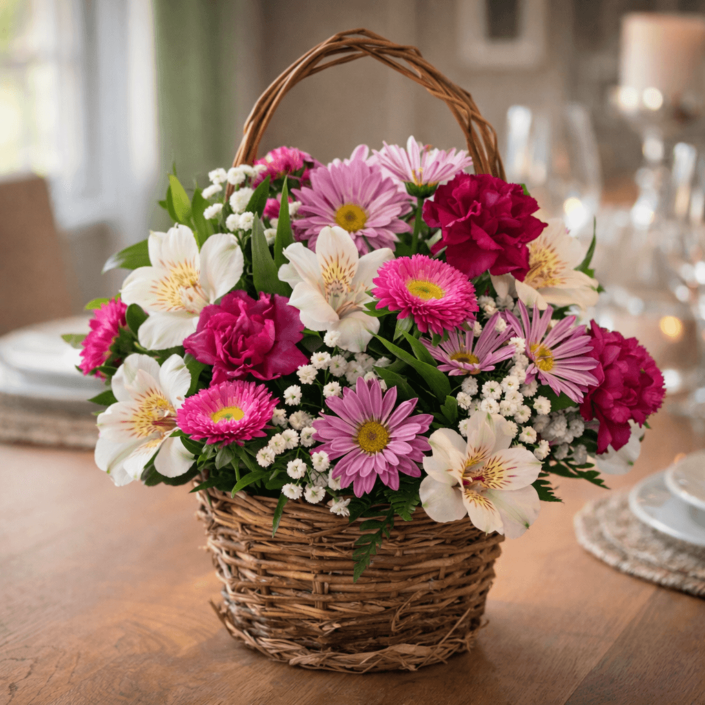 Happiness Flower Basket