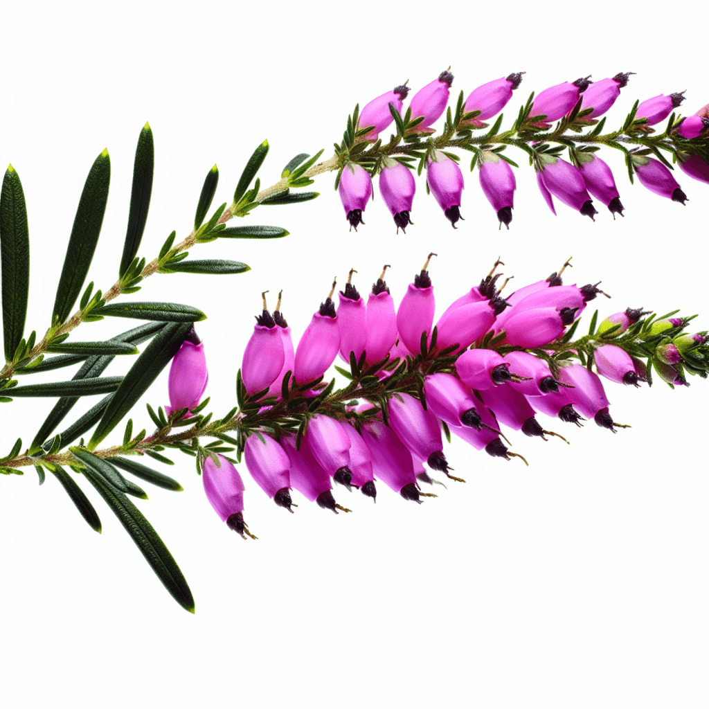 Heather flower - botanical image