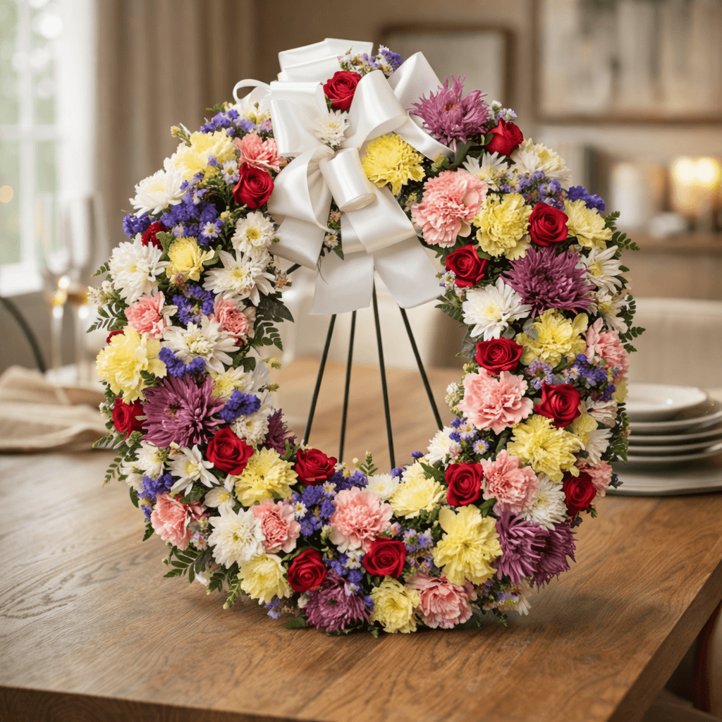 Life Salute Wreath