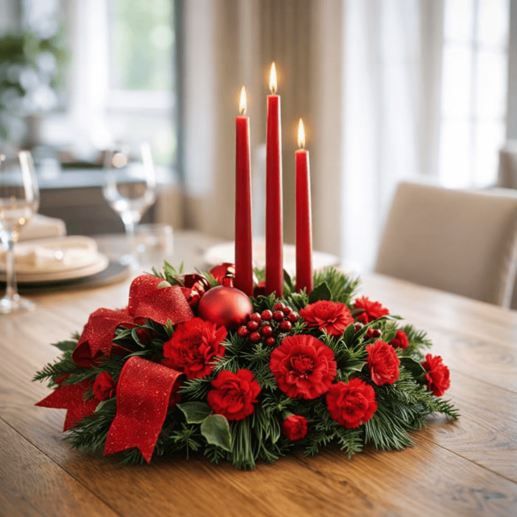 Lights of the Season Centerpiece