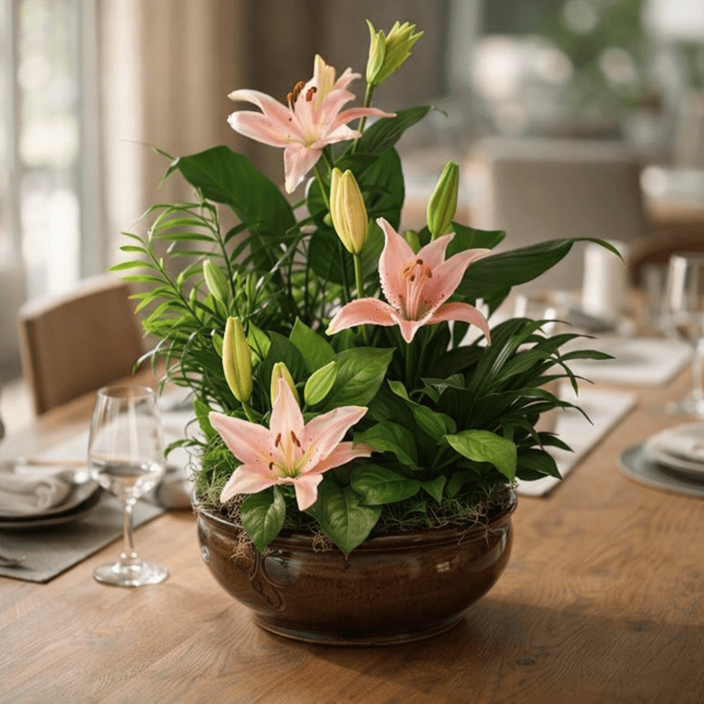 Radiant Foliage Planter