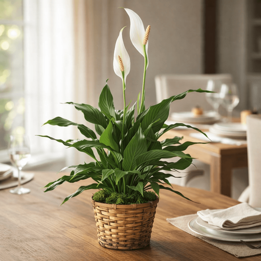 Simply Elegant Spathiphyllum