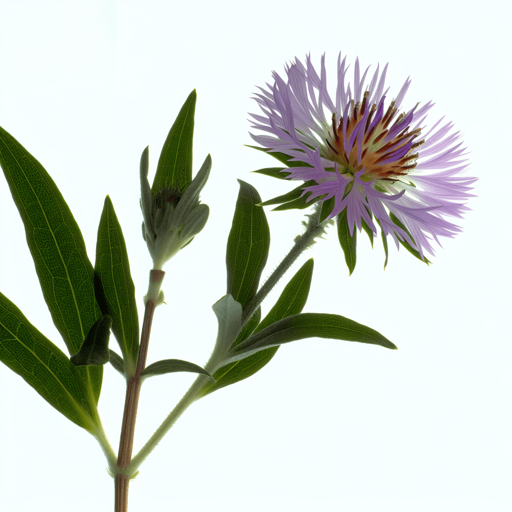 Solidaster flower - botanical image