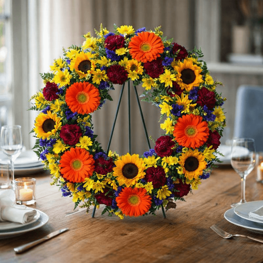 Sunburst Wreath