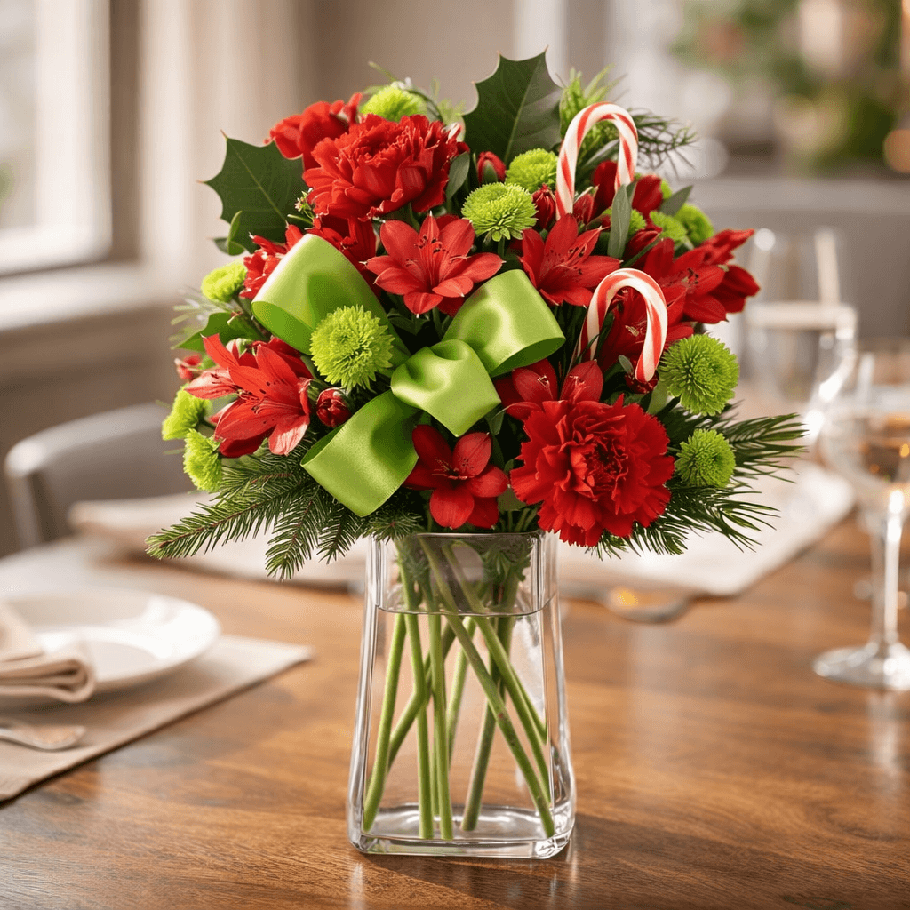 The Candy Cane Lane Bouquet