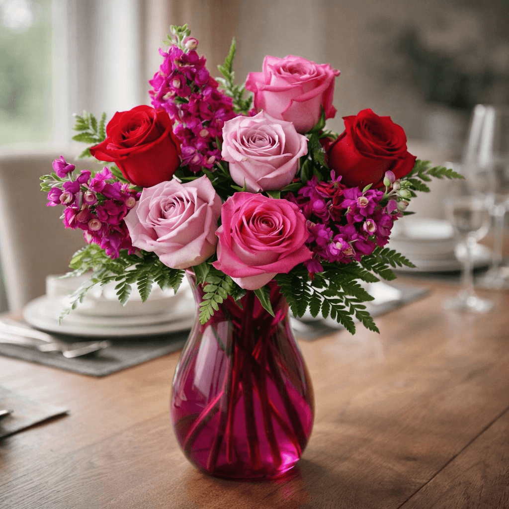 The Pure Romance Rose Bouquet