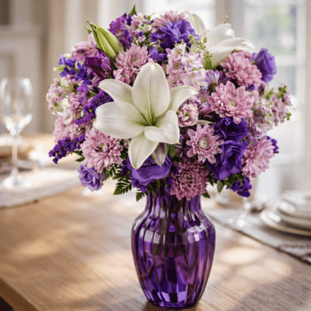The Shades of Purple Bouquet