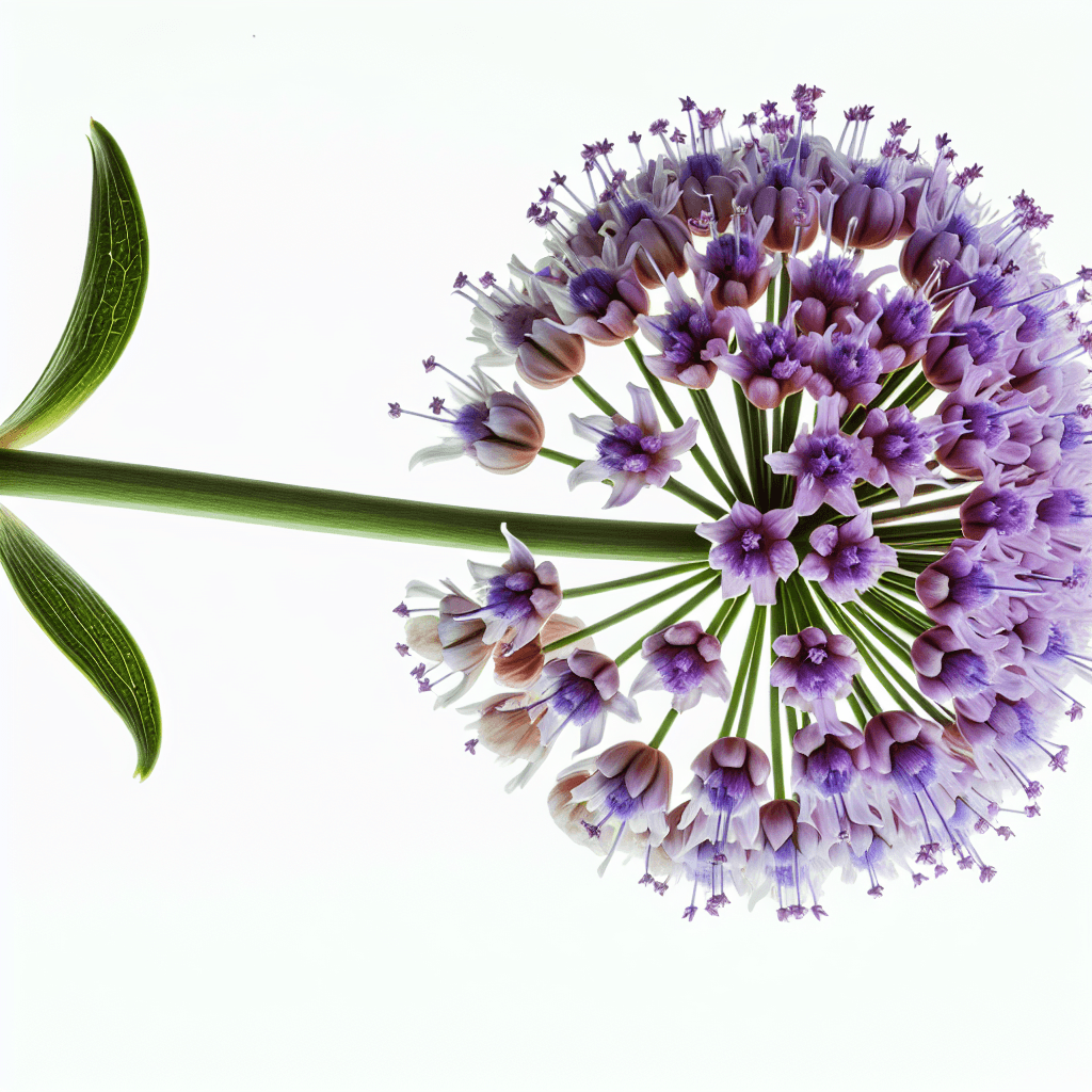 Trachelium flower - botanical image