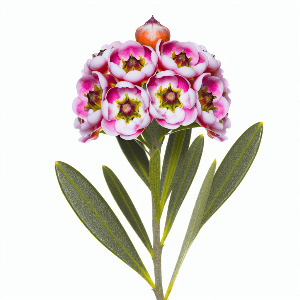 Waxflower flower - botanical image